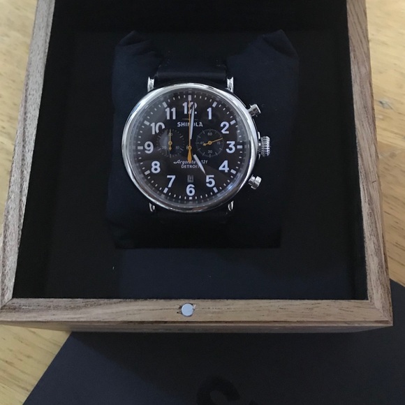 Shinola The Runwell Chrono 47mm -New- Was $750+Tax - Picture 4 of 8